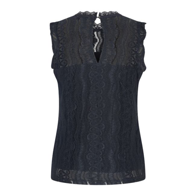 MI PIACE Travel Top Kant Uni 2486  Dark Blue