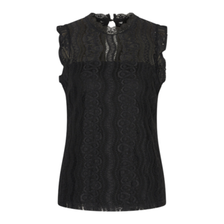 MI PIACE Travel Top Kant Uni 2486  Black