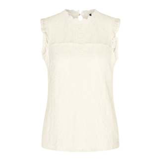 MI PIACE Travel Top Kant Uni 2486  Off White