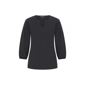 MI PIACE Travel Top Uni 3/4 Mouw 2247 Dark Blue