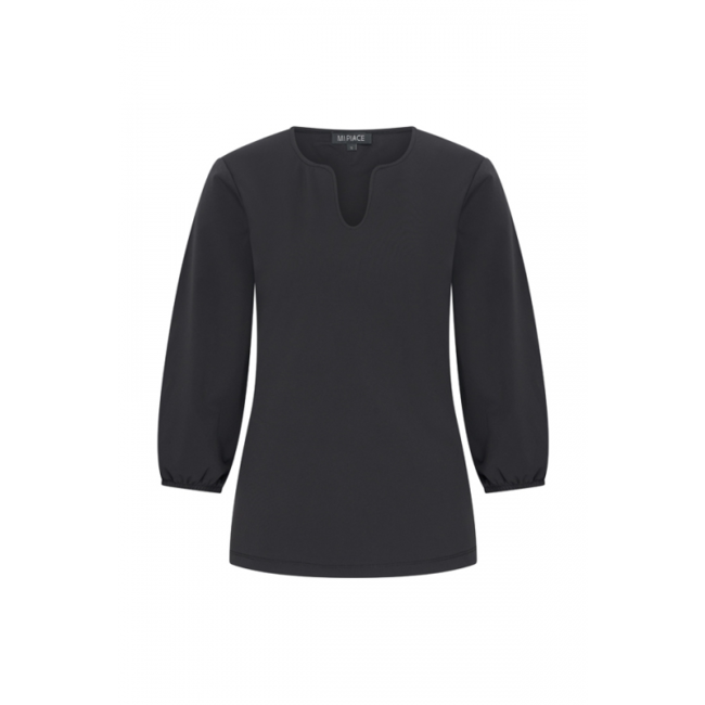 MI PIACE Travel Top Uni 3/4 Mouw 2247 Dark Blue