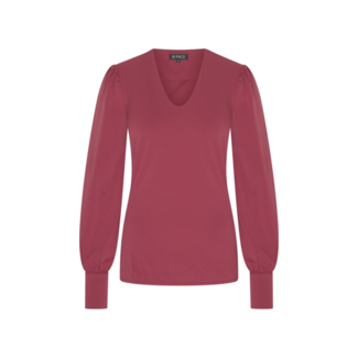 MI PIACE Travel Top Pofmouw  Uni 2226 Bordeaux