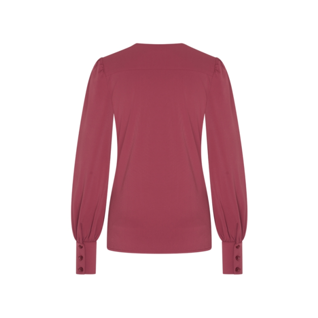 MI PIACE Travel Top Pofmouw  Uni 2226 Bordeaux