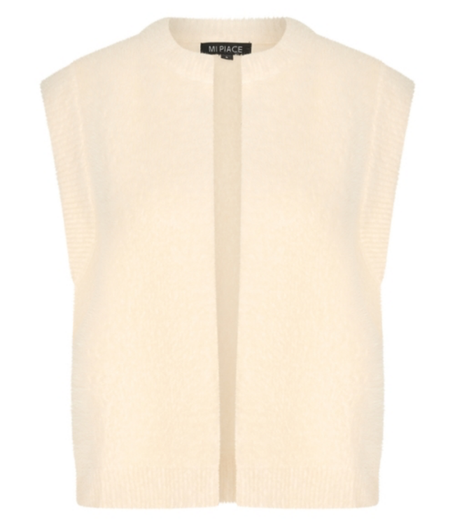MI PIACE Vest Mouwloos 2468 Off White