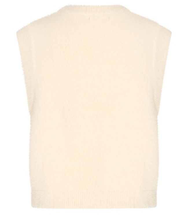 MI PIACE Vest Mouwloos 2468 Off White