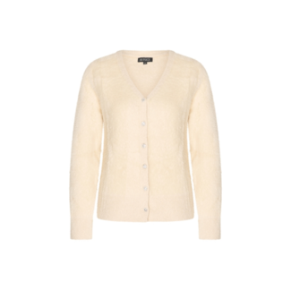 MI PIACE Vest  Hairy Knit 2540 Off White