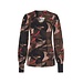 MI PIACE Travel Top Pofmouw  Print  2226 BLack/Brown