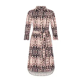 MI PIACE Travel Jurk Batik Print 2092A Grape Apple Kit