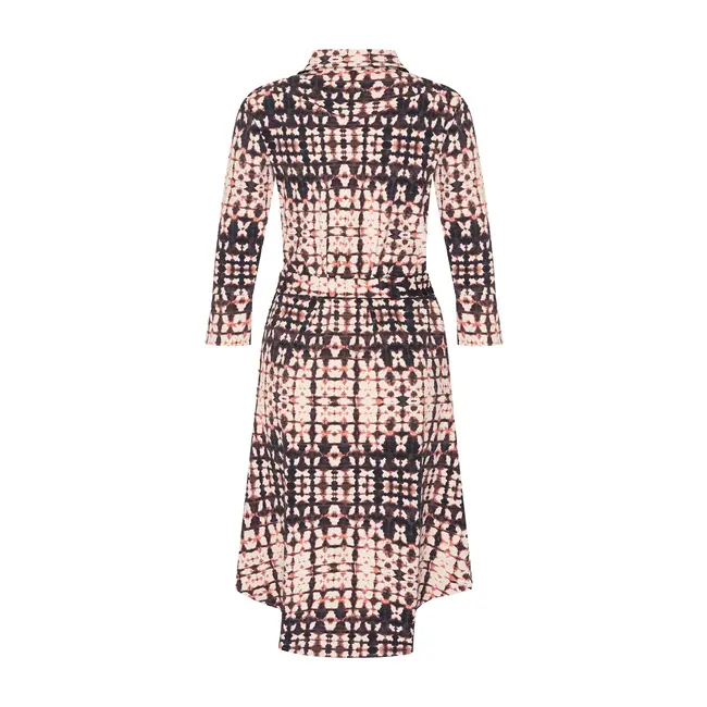 MI PIACE Travel Jurk Batik Print 2092A Grape Apple Kit