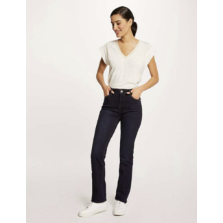 Morgan Gebleekte spijkerbroek Slim Fit 221-PDROIT Blue
