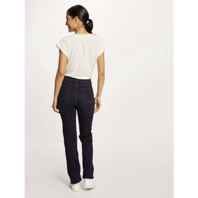 Morgan Gebleekte spijkerbroek Slim Fit 221-PDROIT Blue