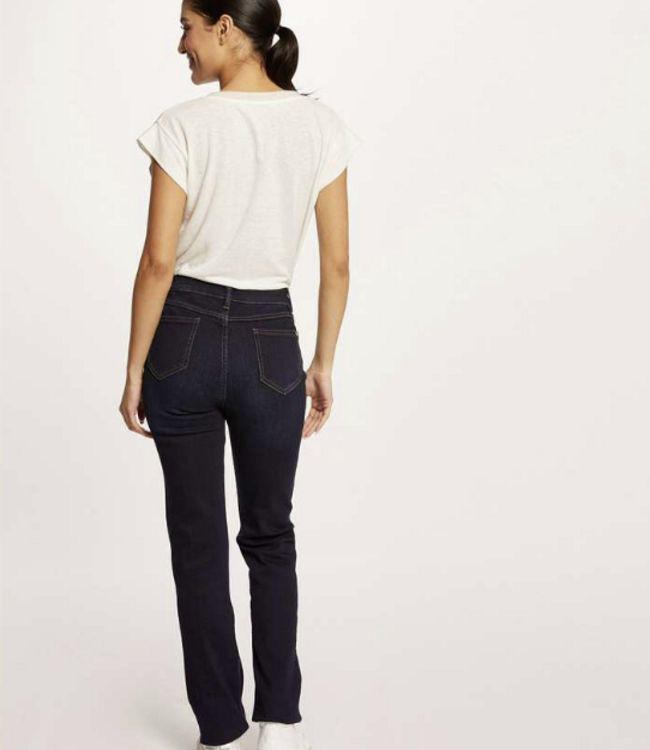 Morgan Gebleekte spijkerbroek Slim Fit 221-PDROIT Blue