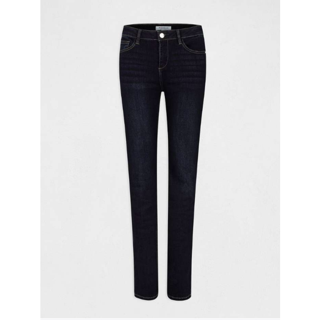 Morgan Gebleekte spijkerbroek Slim Fit 221-PDROIT Blue