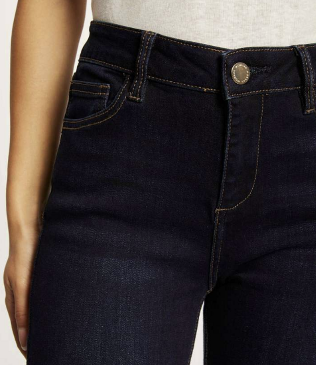 Morgan Gebleekte spijkerbroek Slim Fit 221-PDROIT Blue