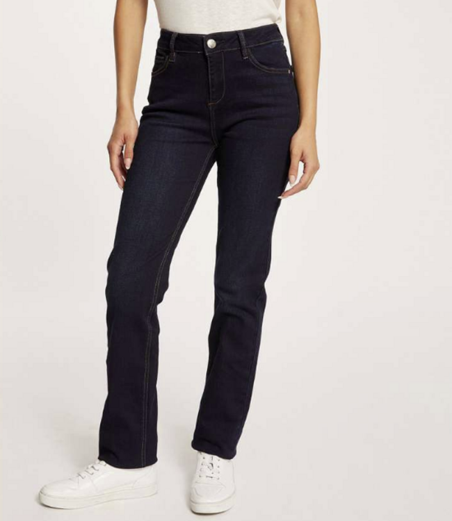 Morgan Gebleekte spijkerbroek Slim Fit 221-PDROIT Blue