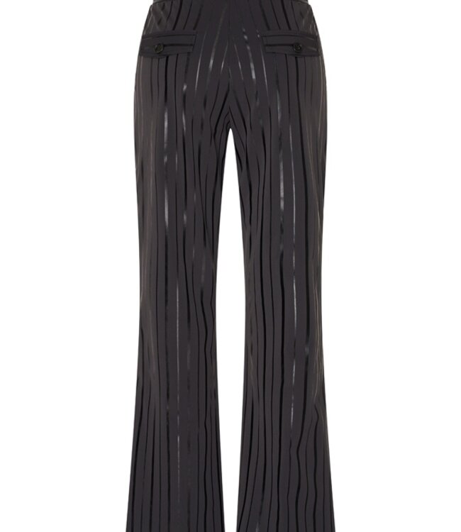 MI PIACE Travel  Broek Stripe  2134  Black Foil