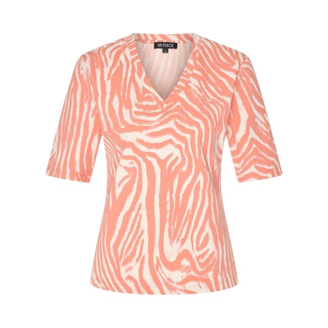MI PIACE Travel T-shirt Print Zebra 2271 Grape Kit