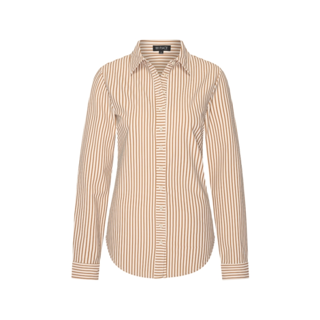 MI PIACE Travel Blouse Stripe Print 60840 Grape Apple/Kit