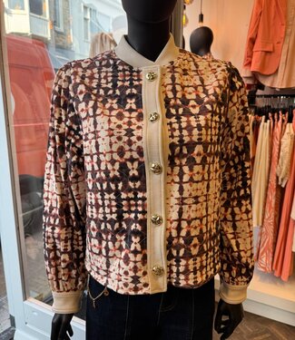 MI PIACE Travel Jasje Batik Print 2535 Grape Appel kit