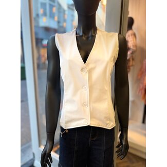 MI PIACE Travel Gilet Uni White 2294