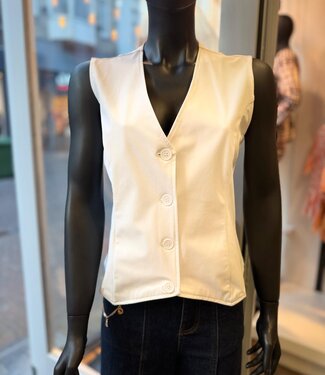 MI PIACE Travel Gilet Uni White 2294