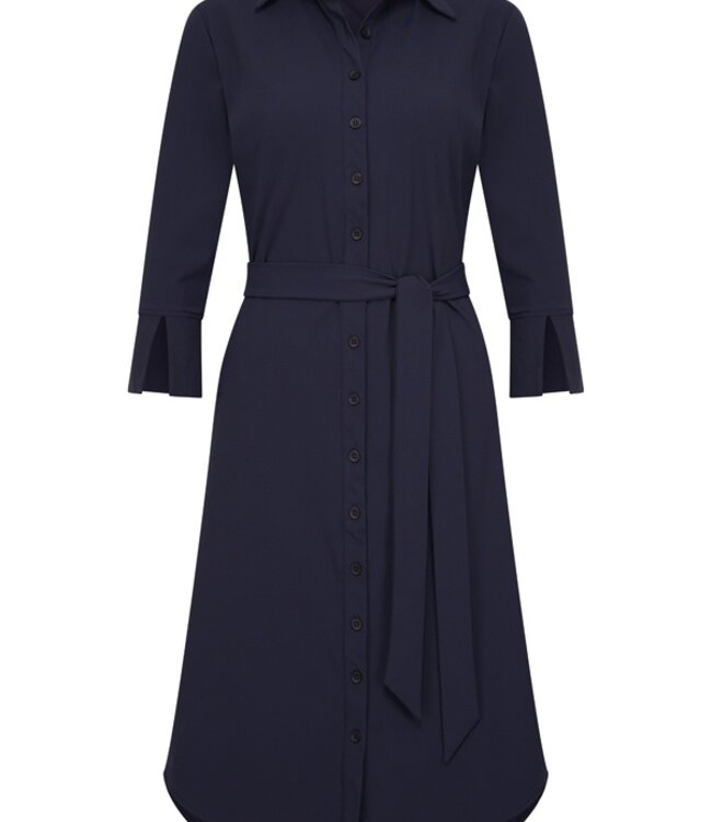 MI PIACE Travel Jurk Uni Dark Blue 2092
