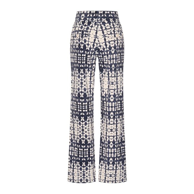 MI PIACE Travel pantalon Batik Print 2089 Dark Blue Kit