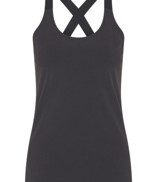 MI PIACE Travel Top Uni Cross Band 2531 Black