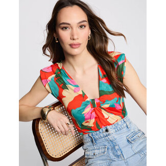 Morgan De Toi Mouwloos vest Top 251-Dire Multicolor