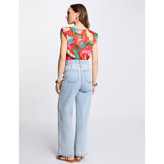 Morgan De Toi Mouwloos vest Top 251-Dire Multicolor