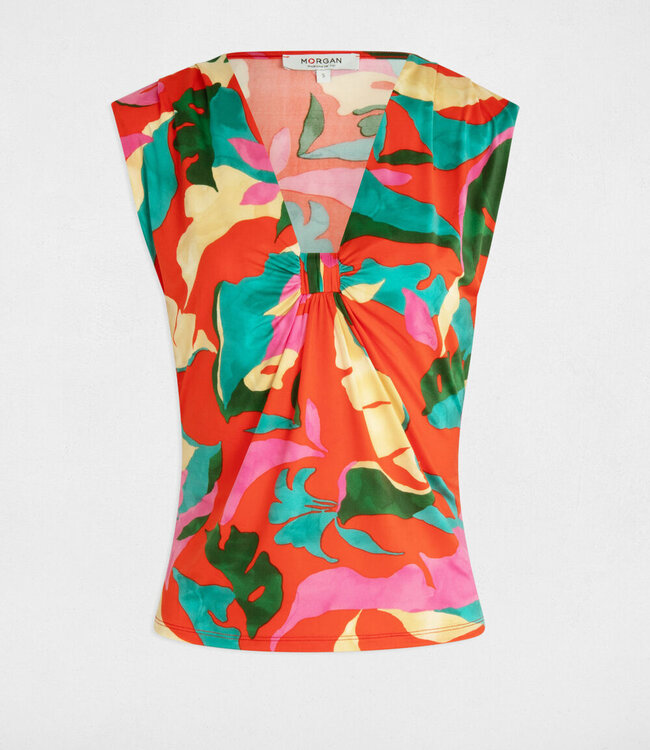 Mouwloos vest Top 251-Dire Multicolor