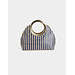 Morgan Previous Next  Braided bag Samira with stripes multicolor