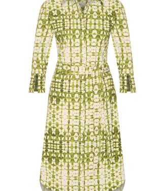 MI PIACE Travel Jurk Batik Print 2092A Kelp Forest Kit