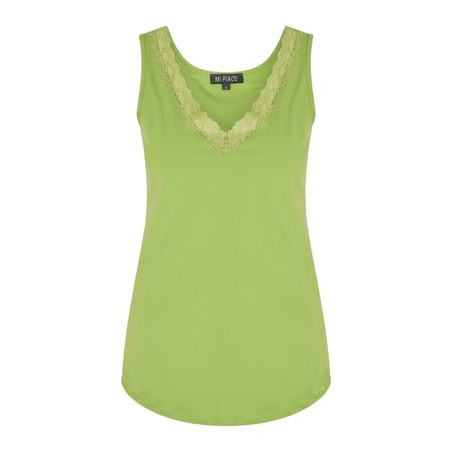MI PIACE Travel Top met kant Uni 2129 Kelp Forest