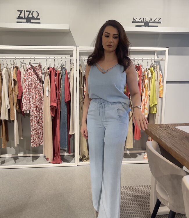 Maicazz Top Nellie 336 Light Blue