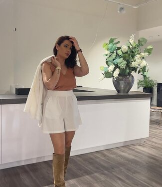 G-maxx Yves Shorts Bright White