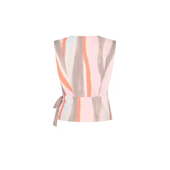 MI PIACE Travel Top Swirly Print 2508 Grape Apple