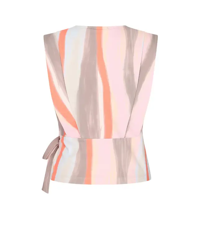 MI PIACE Travel Top Swirly Print 2508 Grape Apple