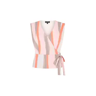 MI PIACE Travel Top Swirly Print 2508 Grape Apple