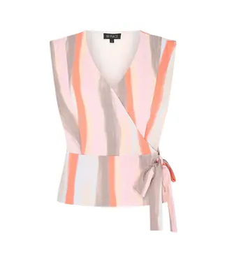 MI PIACE Travel Top Swirly Print 2508 Grape Apple