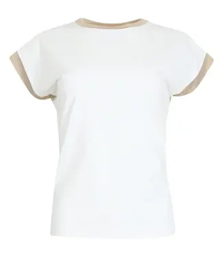 Maicazz Nonora Top Offwhite Gold