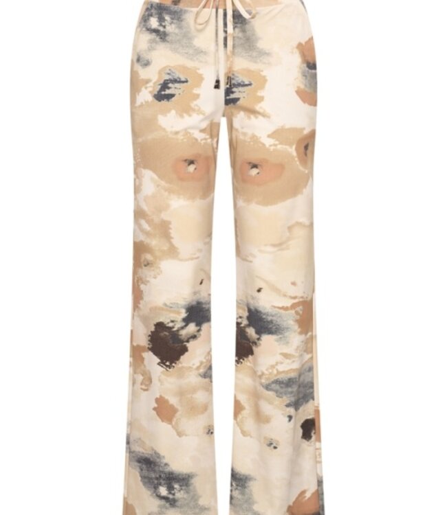 MI PIACE Travel Broek Monet Print 2089 Beige