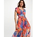 Morgan Printed Maxi Straight Dress 251-Rupil  Multicolor