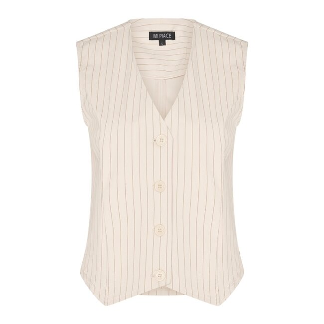 MI PIACE Travel  Gilet  Stripe 2294  Kit Mocca Pin