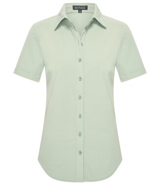 MI PIACE Travel Blouse Korte Mouwen Uni 2031 Lilypad