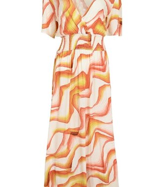 ZIZO Noralin Jurk Orang Beige