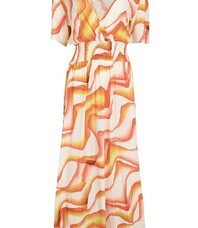 ZIZO Noralin Jurk Orang Beige