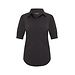 MI PIACE Travel Blouse Korte mouwen Uni Black 2270