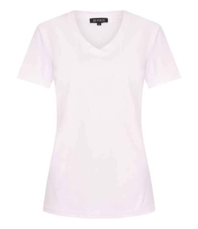 MI PIACE Travel T-shirt Uni White 2080