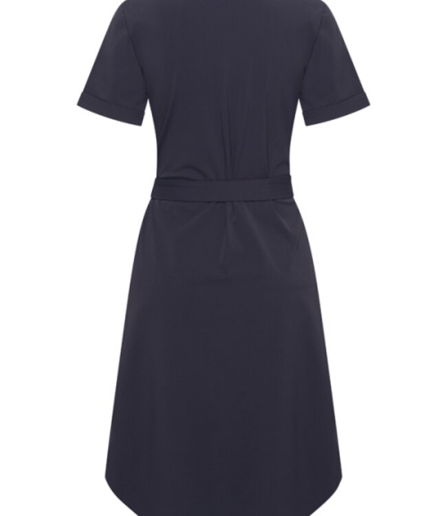 MI PIACE Travel Jurk Uni Dark Blue 2079